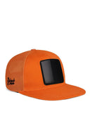 hip hop turuncu cocuk trucker sapka