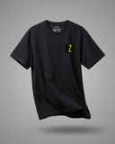 hiphopjobz  z logolu oversize siyah b-shirt m-l
