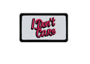 i don't care logolu
