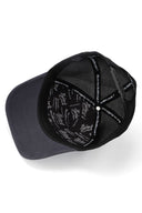 ikon - 1 kaan lisanl antrasit-siyah trucker sapka