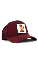 inancl tavuk logolu bordo trucker sapka