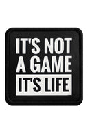 it's not a game it's life logolu