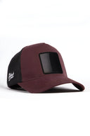 kahve-siyah trucker sapka
