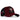 Gorra de camionero BlackBork color borgoña/negro y parche V1 Canada y Eagle