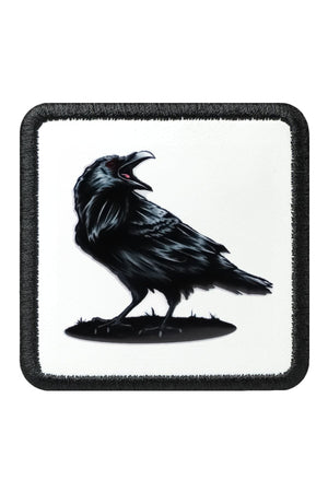 Crow – BlackBörk velcro cap patch