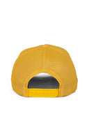 Yellow Kids Trucker Hat with Lion Patch