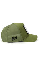 kids ay logolu yesil cocuk trucker sapka