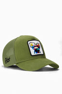 kids bukalemun logolu yesil cocuk trucker sapka