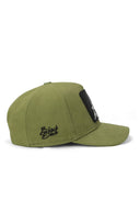 kids jaguar logolu yesil cocuk beyzbol sapka