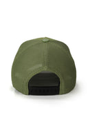 kids panda logolu yesil cocuk trucker sapka