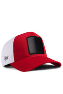 krmz-beyaz trucker sapka