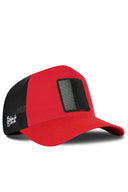 Red & Black Trucker Hat - BlackBork