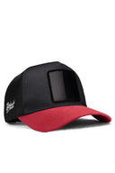 krmz-siyah trucker sapka