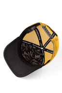kirpi logolu siyah-sar trucker sapka