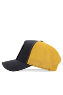 Dark Anthracite & Yellow Trucker Hat with Koala Patch