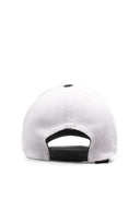 kopek logolu cordura siyah-beyaz trucker sapka