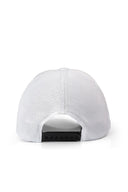 kurt logolu siyah-beyaz trucker sapka