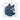 Parche de lobo azul marino BlackBork V1