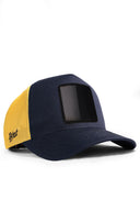 lacivert-sar trucker sapka
