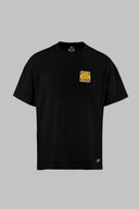 life is good logolu oversize m-l b-shirt siyah