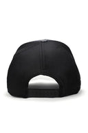 limited edition logolu antrasit-siyah trucker sapka