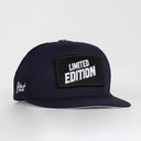 limited edition logolu lacivert hip hop sapka