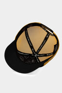limited edition logolu siyah-sar trucker sapka