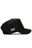 limited edition logolu siyah trucker sapka