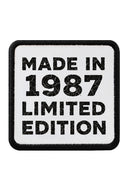 made in 1987 limited edition logolu