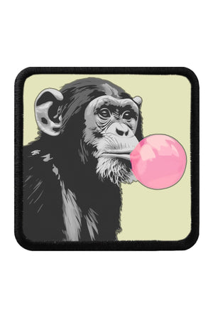 Monkey Popping Gum Patch