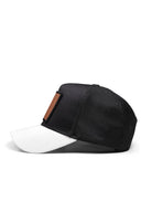 mountains logolu beyaz-siyah trucker sapka