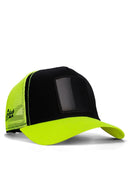 neon-siyah trucker sapka