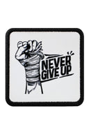 never give up logolu