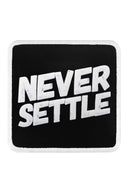 never settle logolu