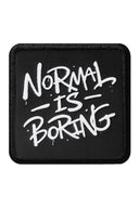 normal is boring logolu