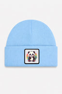 panda logolu mavi cocuk bere