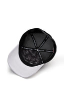 panter logolu beyaz-siyah trucker sapka