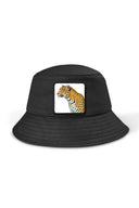 panter logolu bucket siyah sapka