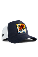 partner in crime logolu lacivert-beyaz trucker sapka
