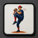 Pitcher patch for BlackBork caps