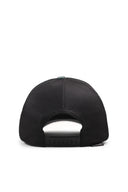 rapping mad logolu cordura petrol yesili-siyah trucker sapka