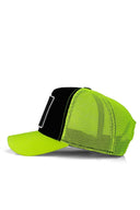 rec logolu neon-siyah trucker sapka