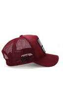 rhymestein logolu bordo trucker sapka