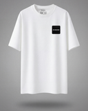 rhymestein logolu oversize b-shirt beyaz xs-s