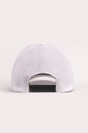 rock logolu beyaz trucker sapka
