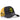 Gorra de camionero BlackBork antracita/amarillo y parche de Husky amarillo V1