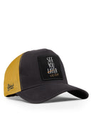 see you later never logolu antrasit-sar trucker sapka