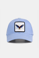 six kartal logolu buz mavi beyzbol sapka