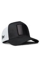 siyah-beyaz trucker sapka