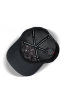 siyah-beyaz trucker sapka